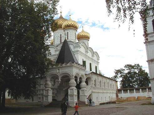 Kostroma. Troitsky Cathedral at the Ipatyevsky (St. Ipaty) Monastery